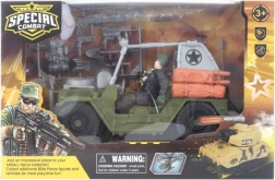 Militärset mit Jeep