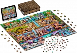 Holzpuzzle WOODEN CITY Erstaunliches Tierreich, 4000 Teile