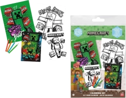 Kreatives Minecraft-Malset