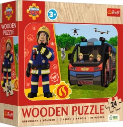 Holzpuzzle FEUERWEHRMANN SAM 24 Teile