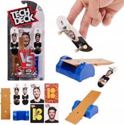 Fingerboard-Set TECH DECK VS Series Plan B – 2 Mini-Skateboards mit Hindernis