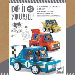 Djeco DIY Autos – Rennwagen für kreative Kinder