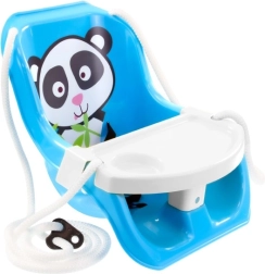 Schaukel mit Tisch Panda für die Kleinsten