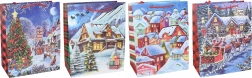 Geschenktasche S 18 × 24 × 8,5 cm – Weihnachten