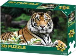 3D-Puzzle Tiger, 100 Teile