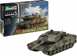 Plastikmodell des Panzers Leopard 2 A6M+ 1:35