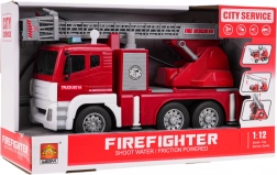 Interaktives Feuerwehrauto mit Licht-, Ton- und Wasserfunktion im Maßstab 1:12