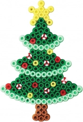 Baum-förmige Steckplatte für Bügelperlen 5 mm