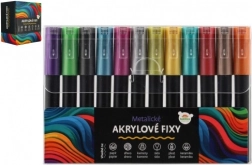 Acryl-Metallstifte 12 Stk für universelle Verwendung