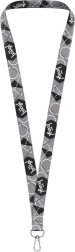 Baagl langer Schlüsselanhänger – Lanyard, grau