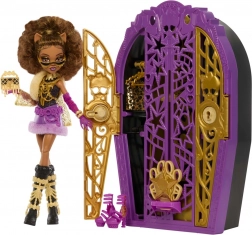 Puppe MONSTER HIGH Gruselige Geheimnisse Clawdeen Wolf mit geheimer Garderobe und Zubehör