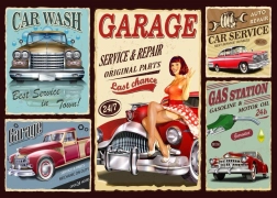 Grafika Puzzle Retro Autos 500 Teile