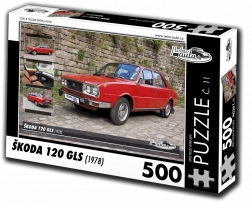 Puzzle RETRO-AUTA Škoda 120 GLS 1978 – 500 Teile