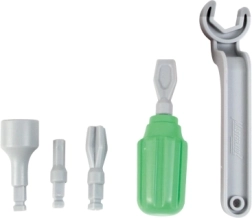 Masterkidz Handwerkzeug-Set 6 Stk – Schraubendreher und Schlüssel für STEM-Tafel