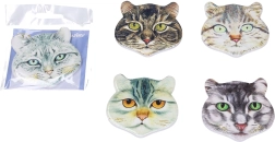 Magnet Katze 7,5 × 7,5 cm
