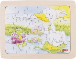 Goki Holzpuzzle Schäfchen 24 Teile