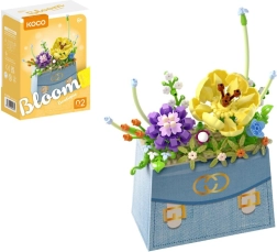 Bauset KOCO Mini-Blume in Handtasche, 223 Teile