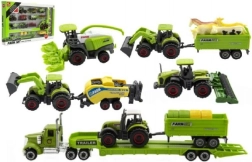 Landwirtschaftsmaschinen mit Tieren - Bauernhof Set