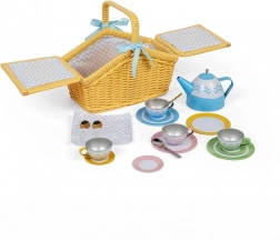 Picknick-Set im Korb für Kinder