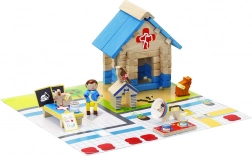 Jeujura Holzbaukasten Tierklinik