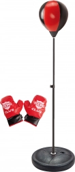 Box-Set mit Punchingball und Handschuhen, Höhe 69–109 cm