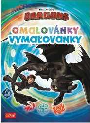 Malbuch Drachenzähmen leicht gemacht 20 × 27,5 cm