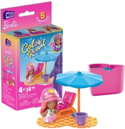 Mega Construx Barbie Color Reveal Mikropuppe