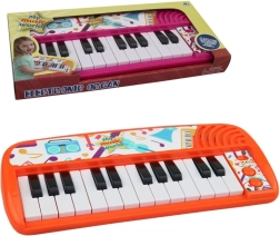 Elektronisches Kinderklavier, 24 Tasten, 30 cm
