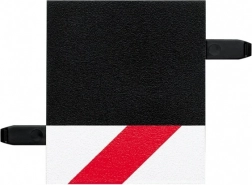 Randstreifen für Gerade 1/4 für Slotbahnen CARRERA EVOLUTION, DIGITAL 132 und DIGITAL 124