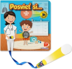 Leuchte den menschlichen Körper aus – interaktives Buch mit Taschenlampe