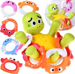 Interaktive Bad-Schildkröte mit Wasserfontäne