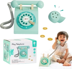Retro-Holztelefon für Kinder CLASSIC WORLD