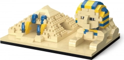 Bausteinset Pyramide mit Sphinx 410 Teile