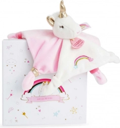 Doudou rosa Plüsch Schmusetuch Einhorn