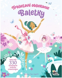 Glitzerndes Ballerina-Ankleiden – Stickerbuch