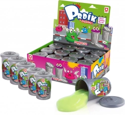 Furzende Masse im Mülleimer – Schleim mit furzenden Geräuschen