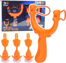 Super-Strike-Schießset – Schleuder mit Saugnapfpfeilen, 3 Stk.