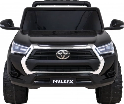 Elektrisches Kinderauto TOYOTA Hilux 4x4 mit Fernbedienung – schwarz