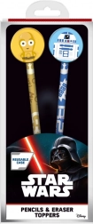 Star Wars Bleistifte mit Topper