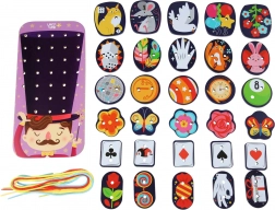 Lucy & Leo magisches hölzernes Schnür-Set