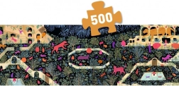 Djeco Puzzle Königreich der Katzen – 500 Teile