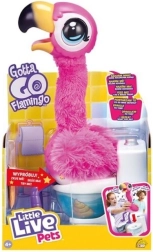 Interaktiver Flamingo Little Live Pets – er frisst, singt und geht auf die Toilette