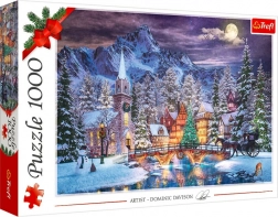 Puzzle 1000 Teile – Weihnachtsatmosphäre Trefl