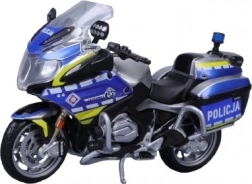 Metallmodell eines polnischen Polizeimotorrads 1/18