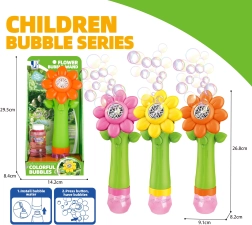 Seifenblasen-Sonnenblume mit Lichteffekten 100 ml