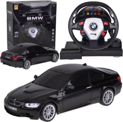 RC-Auto mit Lenkrad BMW M3 1:24 – unterhaltsames ferngesteuertes Sportauto für Kinder