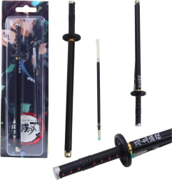 Metallstift Katana Anime schwarze Mine