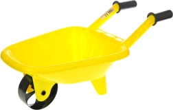 Plastisches Kinder-Schubkarrenrad gelb 60 × 25 × 30 cm