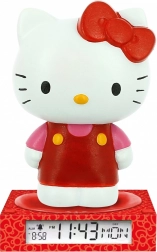 3D-Lampe mit Wecker Hello Kitty