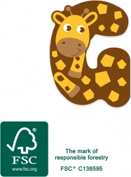 Small Foot Holzbuchstabe G Giraffe